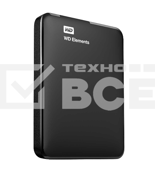Внешний жесткий диск Western Digital Elements Portable WDBU6Y0040BBK-WESN 4ТБ 2,5