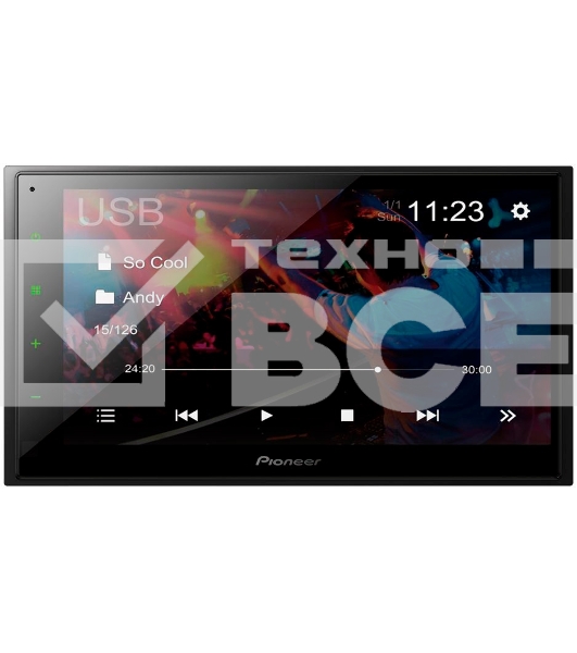 Автомагнитола Pioneer DMH-A345BT 2DIN 4x50Вт