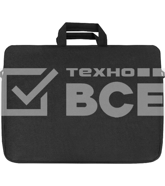 Сумка для ноутбука Defender Monte 17'' черный, органайзер 