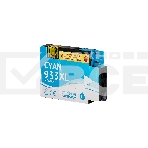 Струйный картридж Sakura CN054AE (№933XL Cyan) для HP, голубой, 14 мл., 920 к., фото3