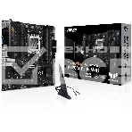 Материнская плата ASUS TUF GAMING A620M-PLUS WIFI, AM5, AMD A620, 4xDDR5, 4xSATA, 2xM.2, 1xPCIe 4.0 x16, 2xPCIe x1, 2xDP, 1xHDMI, 1x 2.5Gb LAN, 4xUSB-A 2.0, 2xUSB-A 3.2 Gen 1, 3x3.5 мм, 7.1, mATX, фото 1