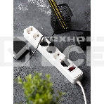 Сетевой фильтр EKF UFP10-375-6-03 6x3 м 10А/2,2 кВт с выкл. c/з ПВС 3х0,75 Блокбастер EKF PROxima, фото 1