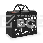 Комплект Источник бесперебойного питания EX296005RUS + батарея 75Aч EX282983RUS 4шт (инвертор, синус, для котла, настенный) ExeGate FineSine SX-7000.LCD.AVR.2SH.T <7000VA/5000W, чистая синусоида, цветной LCD-дисплей, AVR, 2*Schuko+клеммы, линейно-интеракт, фото 1