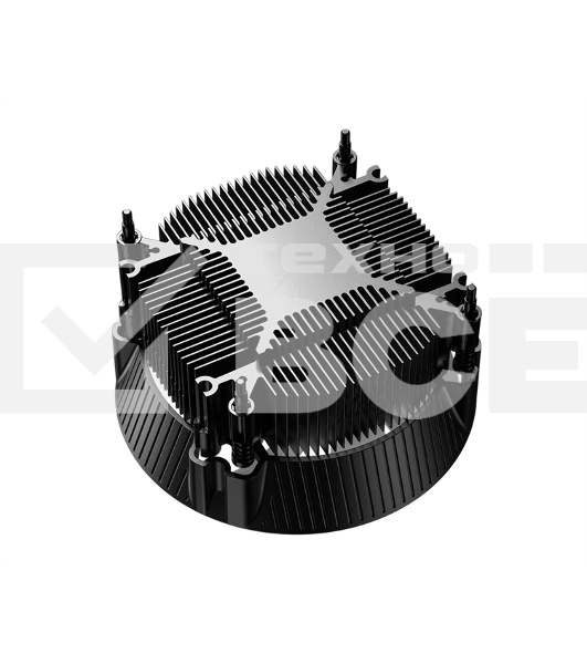 Кулер ID-Cooling DK-07i RAINBOW черный 120мм алюминий 1800rpm 26db 4-pin 125W 60мм