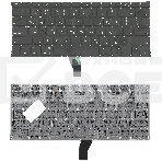 Клавиатура для ноутбука MacBook A1369 плоский ENTER без подсветки 2010+, фото4