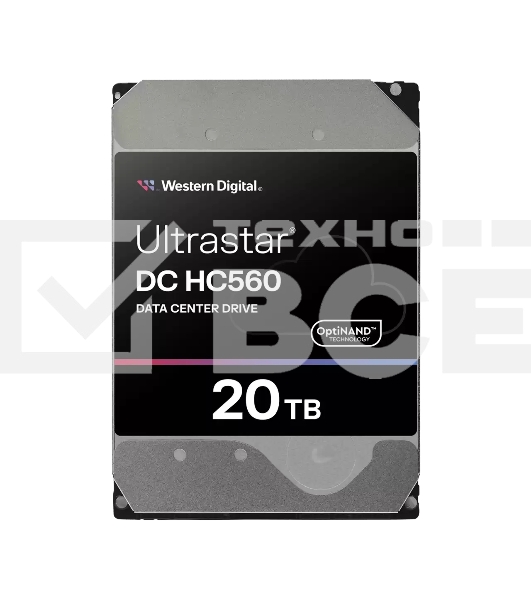 Жесткий диск Western Digital HDD  SAS Server 20Tb Ultrastar DC HC560 7200 12Gb/s 512MB 1 year warranty