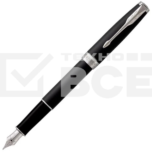 Ручка перьевая Parker Sonnet Core F529 (CW1931521) Matte Black CT F сталь нержавеющая подар.кор.