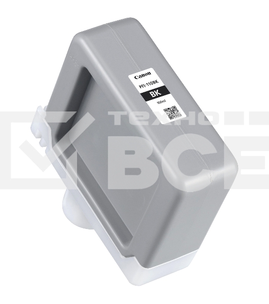 Картридж струйный Canon PFI-110 BK 2364C001 черный (160мл) для Canon TX-2000/TX-3000/TX-4000
