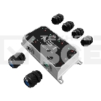 Уличный Ultra PoE удлинитель - коммутатор Gigabit Ethernet до 250м на 5 портов. Порты Ethernet: Вход - 1x10/100/1000Base-T RJ45; Выход - 4x10/100/1000Base-T RJ45. Порты PoE: Вход - 1xIEEE 802.3af/at/bt/Passive POE (до 120W); Выход - 1xIEEE 802.3af/at/bt (, фото 1