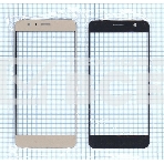 Защитное стекло для Huawei Honor 8 золотистый, фото 1