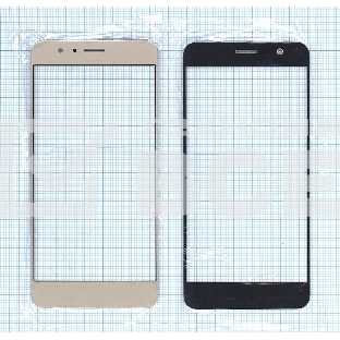 Защитное стекло для Huawei Honor 8 золотистый