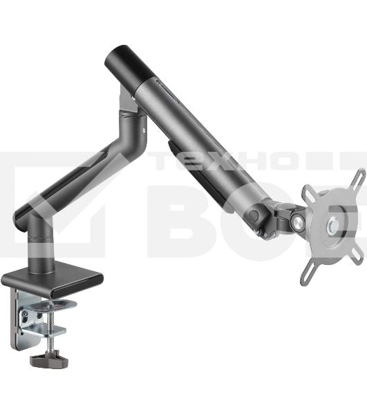 Кронштейн для мониторов Ultramounts UM713B черный 17'-32' макс.9кг крепление к столешнице поворот и наклон