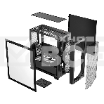 Компьютерный корпус  PCCooler C3D510 BK ARGB, Tempered Glass Full Tower, Black, TG, 0.7 SPCC, 3x120mm ARGB E-ATX, ATX, mATX, mITX 170/390/410mm 2x2.5