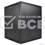 Шкаф телекоммуникационный настенный разборный ЦМО ЭКОНОМ 18U (600  350) дверь металл, цвет черный, фото10