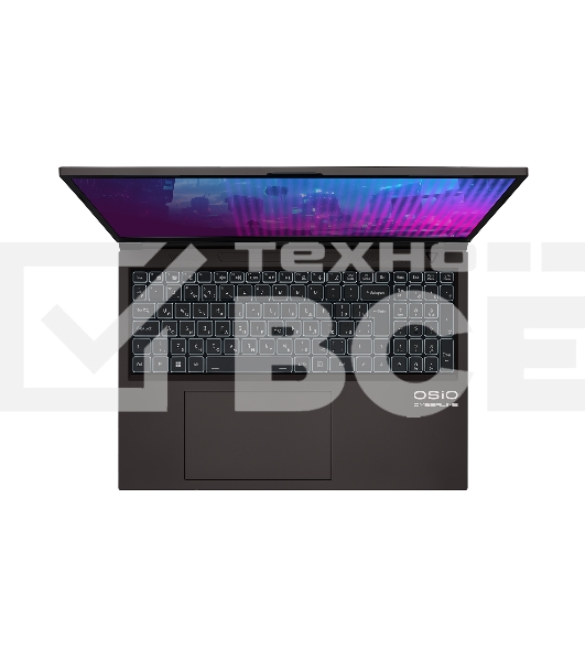 Ноутбук Osio CyberLine C160i-003 коричневый Core i5 12600H 16Gb SSD512Gb NVIDIA GeForce RTX4060 8Gb 16