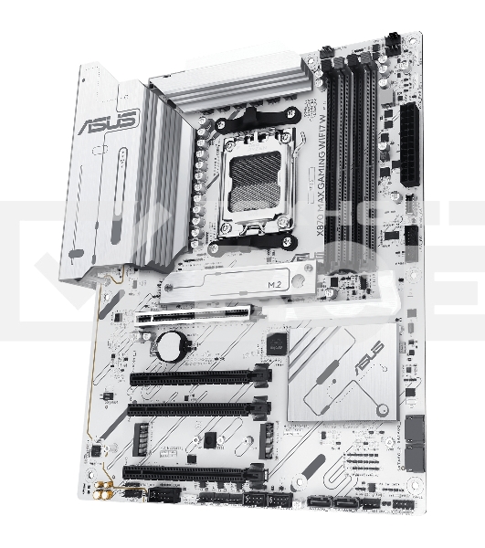 Материнская плата ASUS X870 MAX GAMING WIFI7 W, AM5, AMD X870, 4xDDR5, 4xSATA, 3xM.2, 1xPCIe 5.0 x16, 2xPCIe 4.0 x16, 1xPCIe 3.0 x16, 1xHDMI, 2xUSB Type-C (Display), 1x2.5Gb LAN, Wi-Fi 7, Bluetooth 5.4, 2xUSB-C 40Gbps, 1xUSB-A 10Gbps, 3xUSB-A 5Gbps, 4xUSB