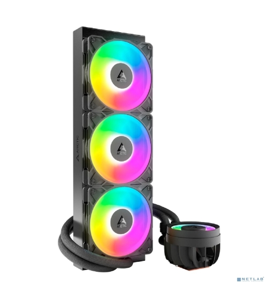 Система жидкостного охлаждения Arctic Cooling Liquid Freezer III Pro 360 ARGB ACFRE00184A черный 120мм алюминий+медь 2500rpm 31db 4-pin