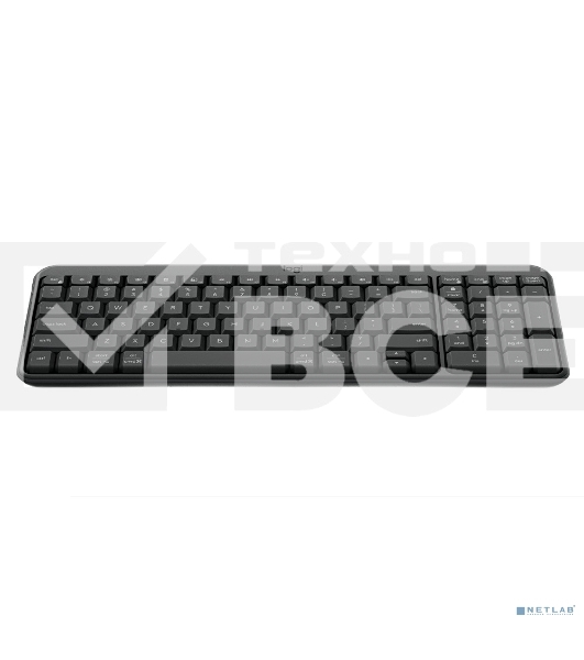 Клавиатура беспроводная Logitech K250, графитовый