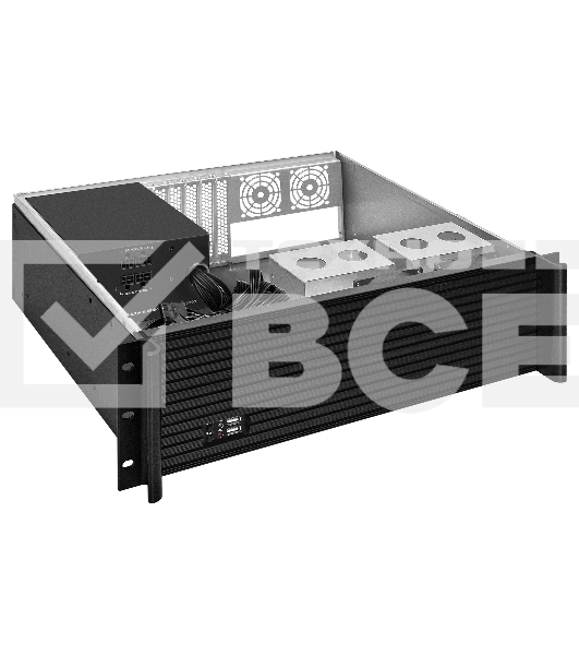 Серверный корпус ExeGate Pro 3U390-11 (RM 19', высота 3U, глубина 390, БП 800PAS, USB)