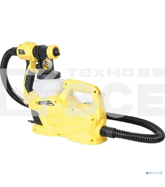 Краскопульт Hanskonner, 780Вт, 0-1200мл/мин, 120DIN/с, HVLP, С БАЗОЙ, шнур 4м HSG9670B