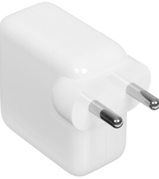 Блок питания (сетевой адаптер) для ноутбуков Apple 5V 3A/9V 3A/15V 2A/20V 1.5A 30W Type-C OEM