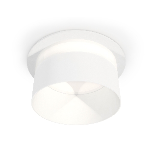 Комплект встраиваемого светильника Ambrella light XC8050016 SWH/FR белый песок/белый матовый GX53 (C8050, N8402)