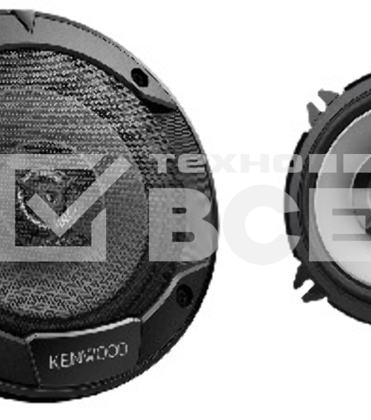 Колонки автомобильные Kenwood KFC-S1366 260Вт 89дБ 4Ом 13см (5дюйм) (ком.:2кол.) коаксиальные двухполосные