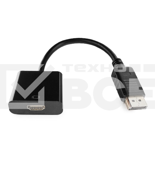 Переходник DisplayPort - HDMI Cablexpert A-DPM-HDMIF-002, 20M/19F, пакет