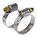 Хомут червячный 16-27-0,7 мм, (упак. 50 шт) Rexant 07-0616, фото 1