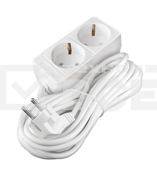 Удлинитель 2х3м с заземл. 10А IP20 2.2кВт Союз 481S-9203