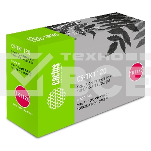 Картридж лазерный Cactus CS-TK1120BK черный (3000 стр.) для Kyocera Mita FS 1025MFP/1060/1060DN/1125/1125MFP