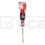 Отвертка крестовая PH 1х100 мм, трехкомпонентная рукоятка, сталь S2 Rexant, фото 1