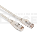 Патч-корд Hyperline PC-LPM-STP-RJ45-RJ45-C6-2M-LSZH-GY F/UTP, экранированный, Cat.6, LSZH, 2 м, серый, фото 1