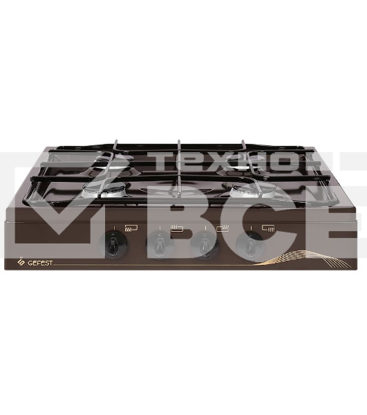 Плита настольная газовая ПГ 900-03 К17 коричневый эмалированный металл (настольная)
