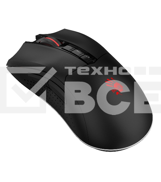 Мышь беспроводная A4Tech Bloody R90 Plus черный, 5000 dpi, радиоканал, USB, кнопки - 8