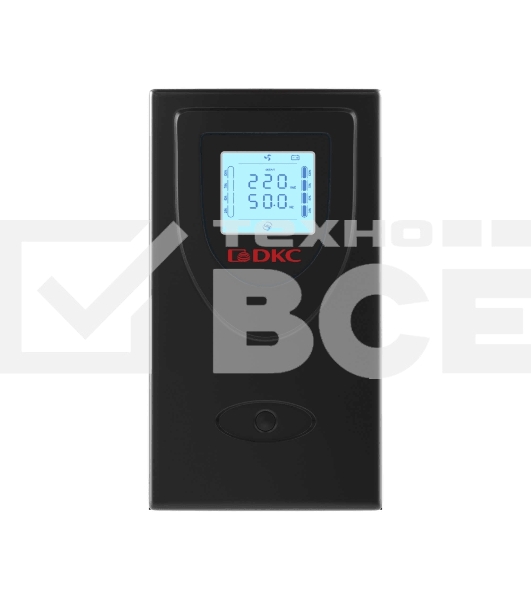 Источник бесперебойного питания ИБП Info LCD 2000В.А IEC (2) Schuko (2) USB + RJ45 DKC INFOLCD2000SI