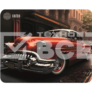 Коврик для мыши Cactus Red Car 300x250x2мм (CS-MP-P07M)