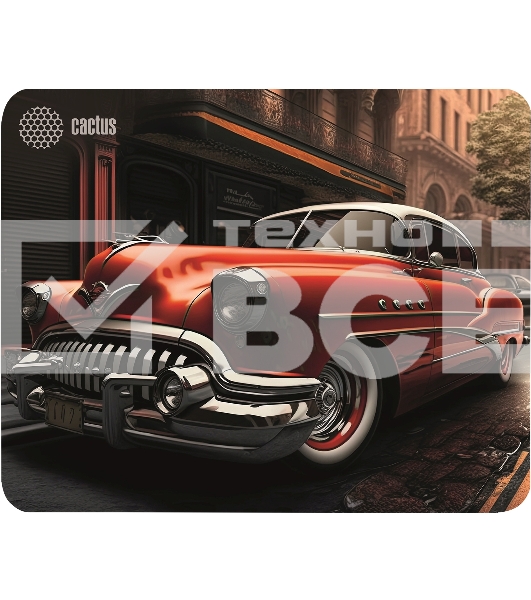 Коврик для мыши Cactus Red Car 300x250x2мм (CS-MP-P07M)