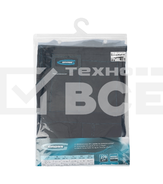 Полукомбинезон профессиональный рабочий Gross 90442 размер M