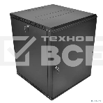 Шкаф телекоммуникационный настенный разборный ЦМО ЭКОНОМ 18U (600  350) дверь металл, цвет черный, фото9