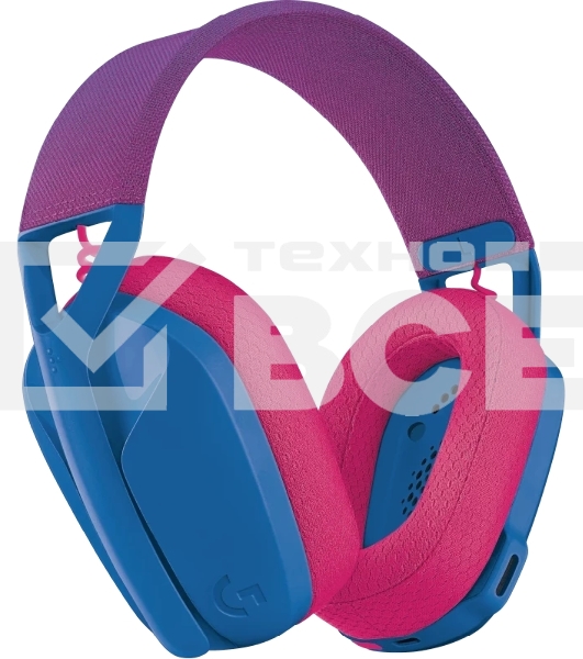 Гарнитура Logitech Headset G435 LIGHTSPEED Wireless Gaming  BLUE - Retail