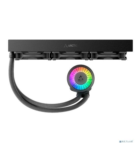 Система жидкостного охлаждения Arctic Cooling Liquid Freezer III Pro 360 ARGB ACFRE00184A черный 120мм алюминий+медь 2500rpm 31db 4-pin