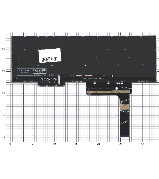 Клавиатура для ноутбука Lenovo ThinkBook 16 G8 IRL черная