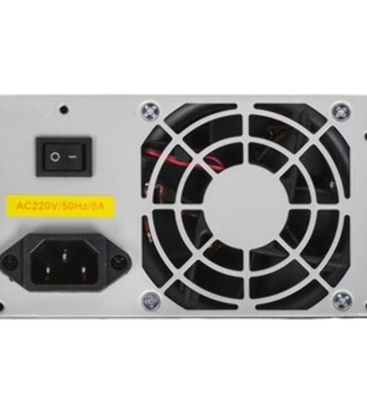 Блок питания ExeGate AA400 (EX253682RUS-PC), 400Вт, 80мм, серебряный