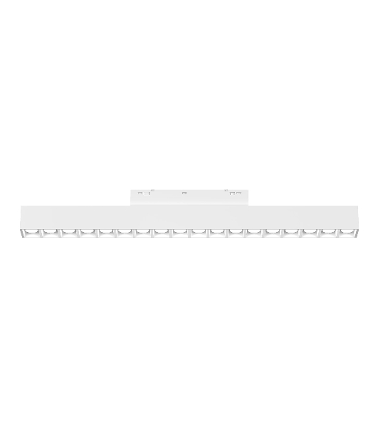 Трековый линейный светильник Ambrella light GL4500 WH белый IP20 18W 3CCT 3000-6000K SMART 48V 24° 328*22*25