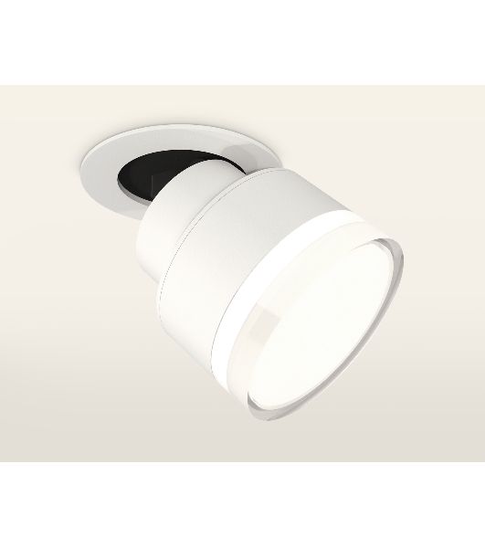 Светильник Ambrella Light XM8101528 SWH/FR/CL белый песок/белый матовый/прозрачный GX53 (A2241, A2105, C8101, N8399)