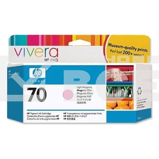 Картридж струйный HP №70 C9455A светло-пурпурный для HP DJ Z2100/Z3100 (130мл)