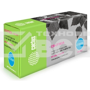 Картридж лазерный Cactus CS-CF363A пурпурный (5000 стр.) для HP CLJ M552dn/M553dnM553N/M553x