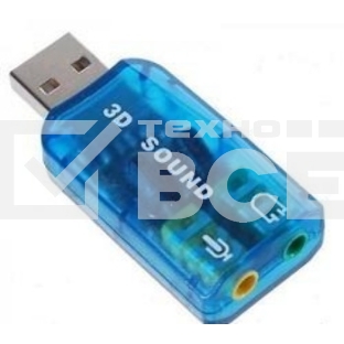 Звуковая карта USB TRUA3D (C-Media CM108) 2.0 Ret
