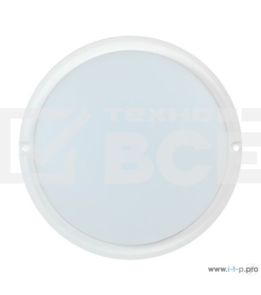Светильник Iek LDPO0-4002-12-4000-K01LED ДПО 4002 12Вт IP54 4000K круг белый IEK